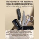 Beard Kit For Men Grooming & Care W/Beard Wash/Shampoo -Beard Growth Oil,Beard Balm Leave-in Conditioner,Beard Comb,Beard Brush,Beard Scissor -100% Pure & Organic Beard Growth Kit(11 Packs/Set) - Image 4