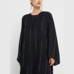 Black Abaya with Sheila