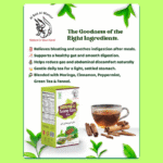 Moringa Tummy Care Herbal Tea – Blended with Cinnamon & Fennel, 25 Tea Bags in One Box. - Image 3