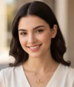 Custom Arabic Initial Necklace - Image 2