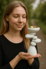 Stone Stack Incense Burner - Image 2