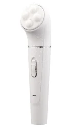 5 in 1 Multi-Functional Portable Face and body Skin Care Electric Massager Scrubber with Facial Latex Brush - Image 7