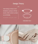 Rechargeable Relaxation Menstrual Pain Patch Relieving Massage Belt - Image 5