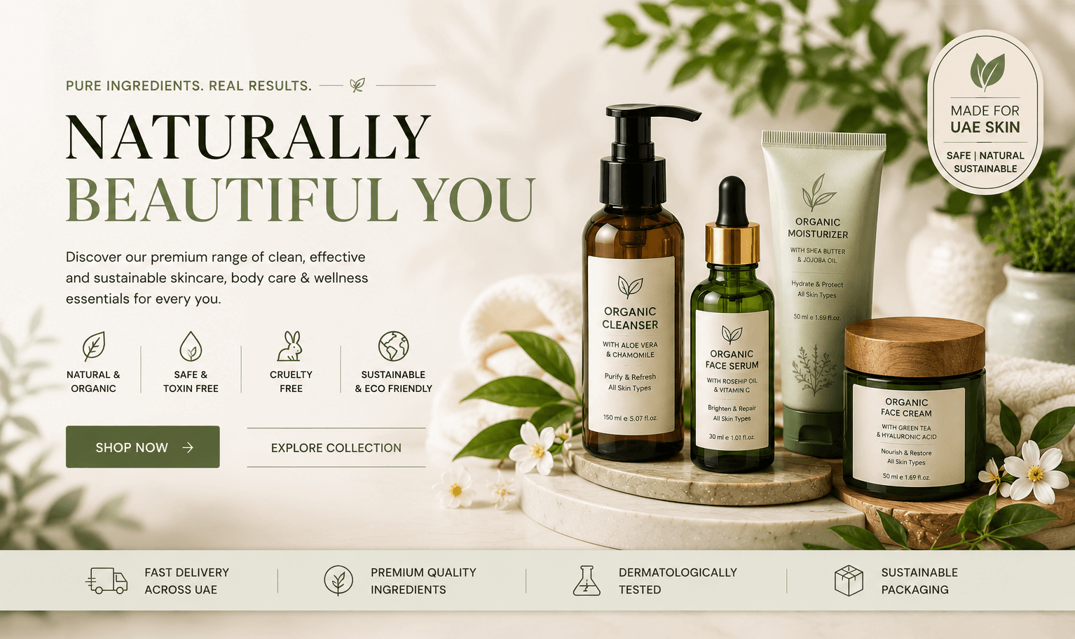 Zarwa store natural skin products
